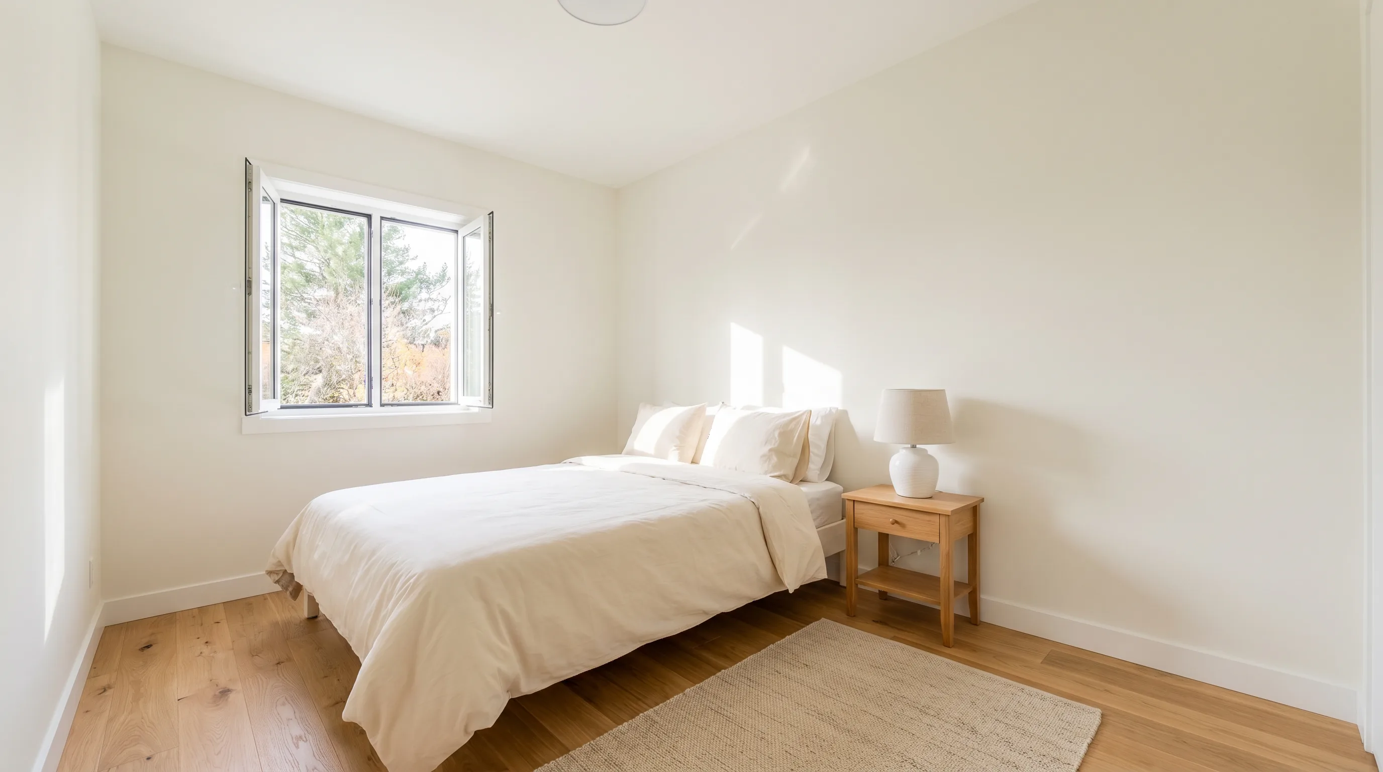 Freshly painted interior room ready for move-in in Dale City, VA